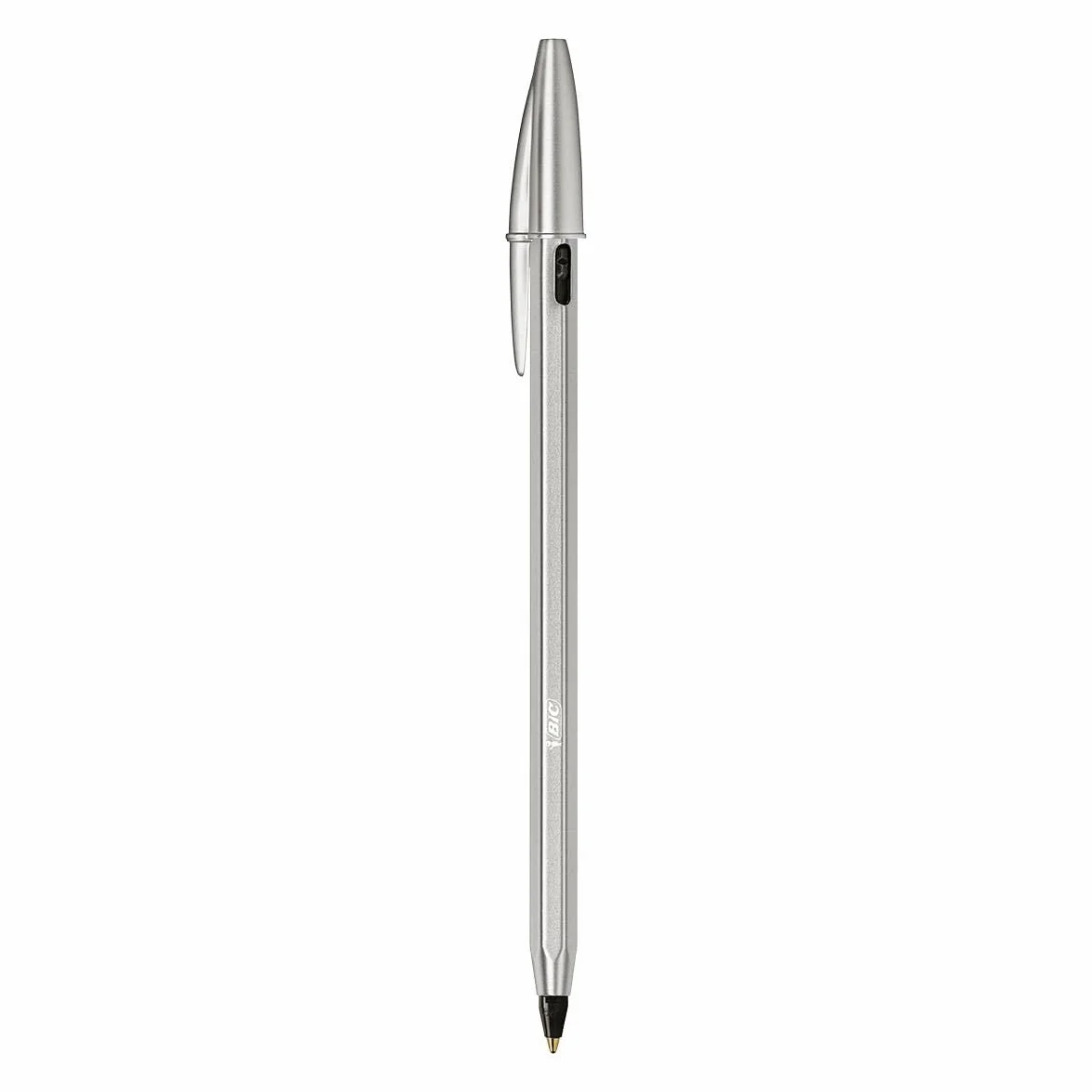 BIC wielokrotnego napełniania CRISTAL metalowy długopis RE-NEW 1 mm czarny z wkładem 2 wybierz kartolerie tititiana