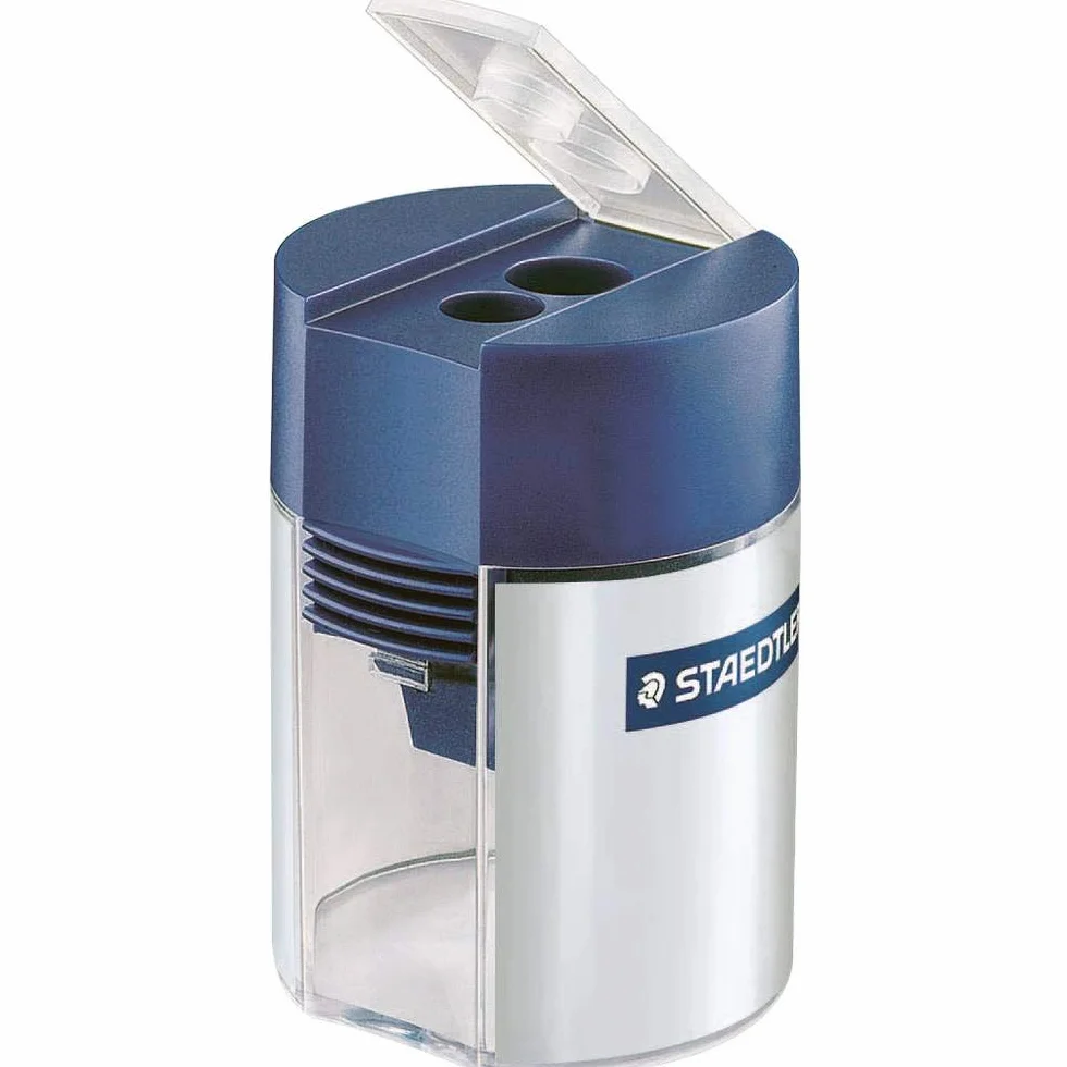 Staedtler 512 001 ST Temperówka Niebieski Srebrny 41 x 41 x 58 mm
