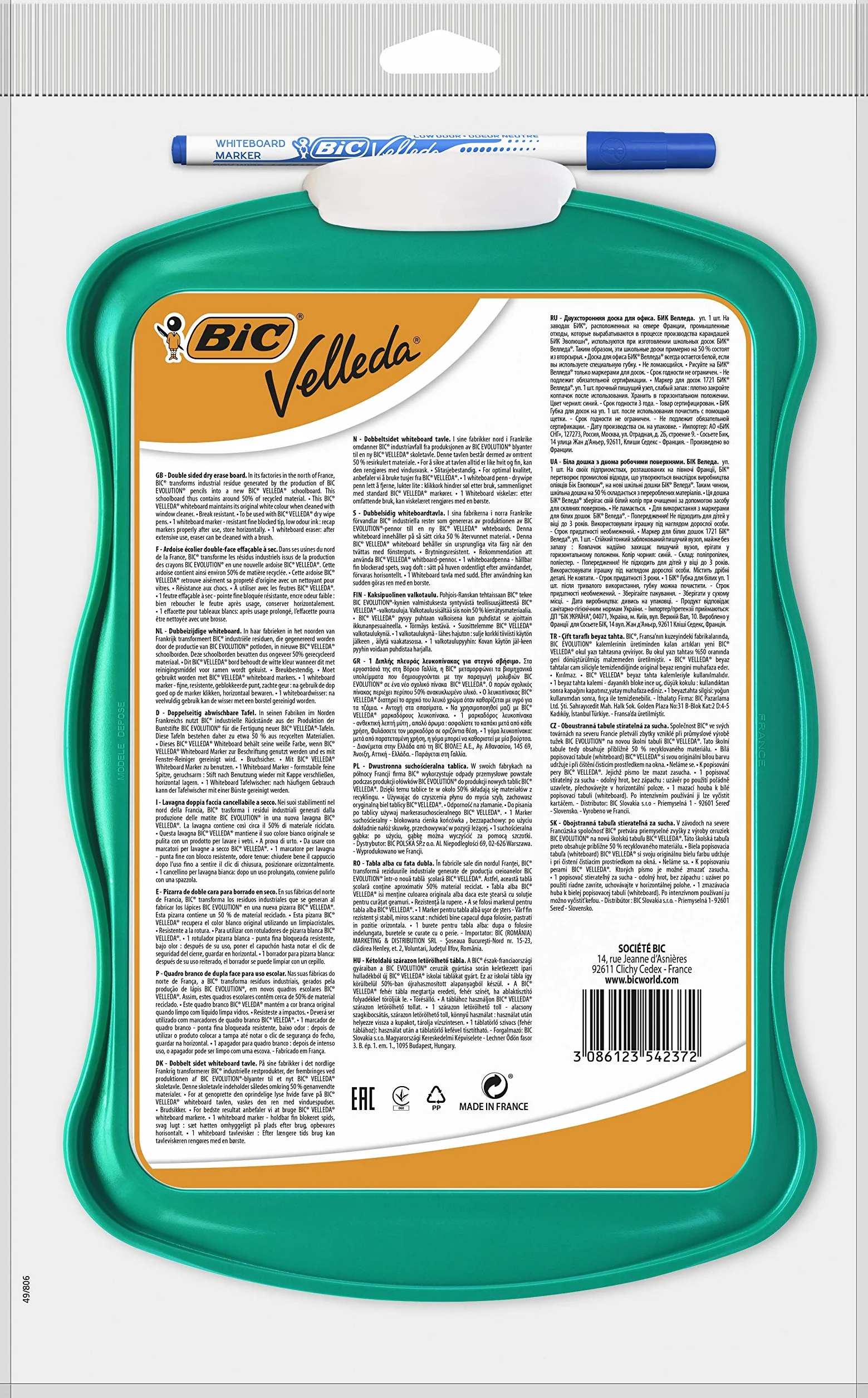 VEL RECYC 21X31+1721B+ERAS EU