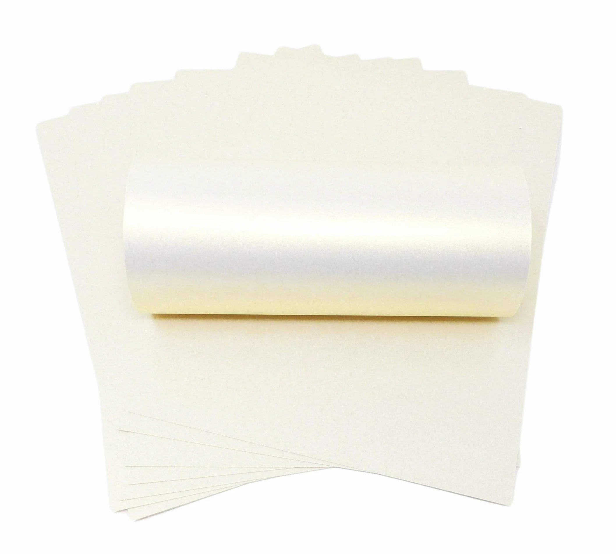 Syntego Dwustronny papier perłowy A4 o gramaturze 120 g/m² nadaje się do drukarek atramentowych i laserowych 10 (złoty, biały)