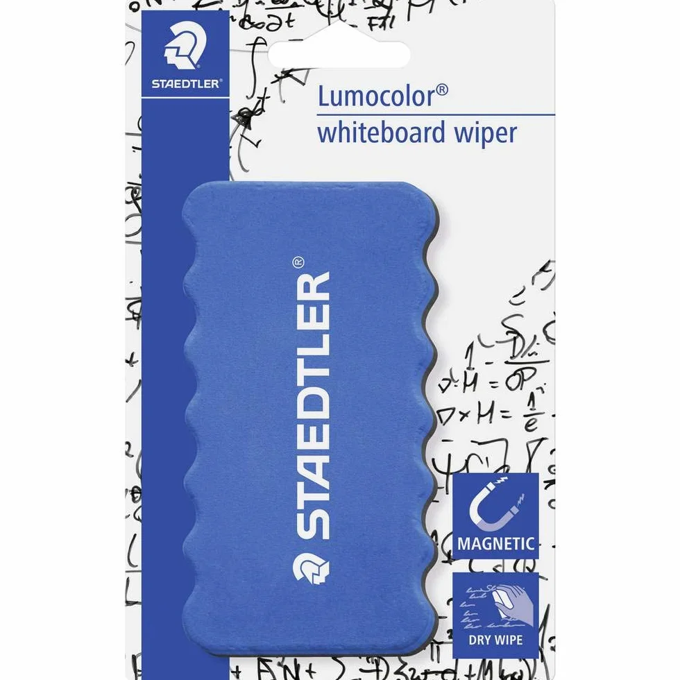 STAEDTLER 652 BK Lumocolor wycieraczka do tablic suchościeralnych, kolor niebieski