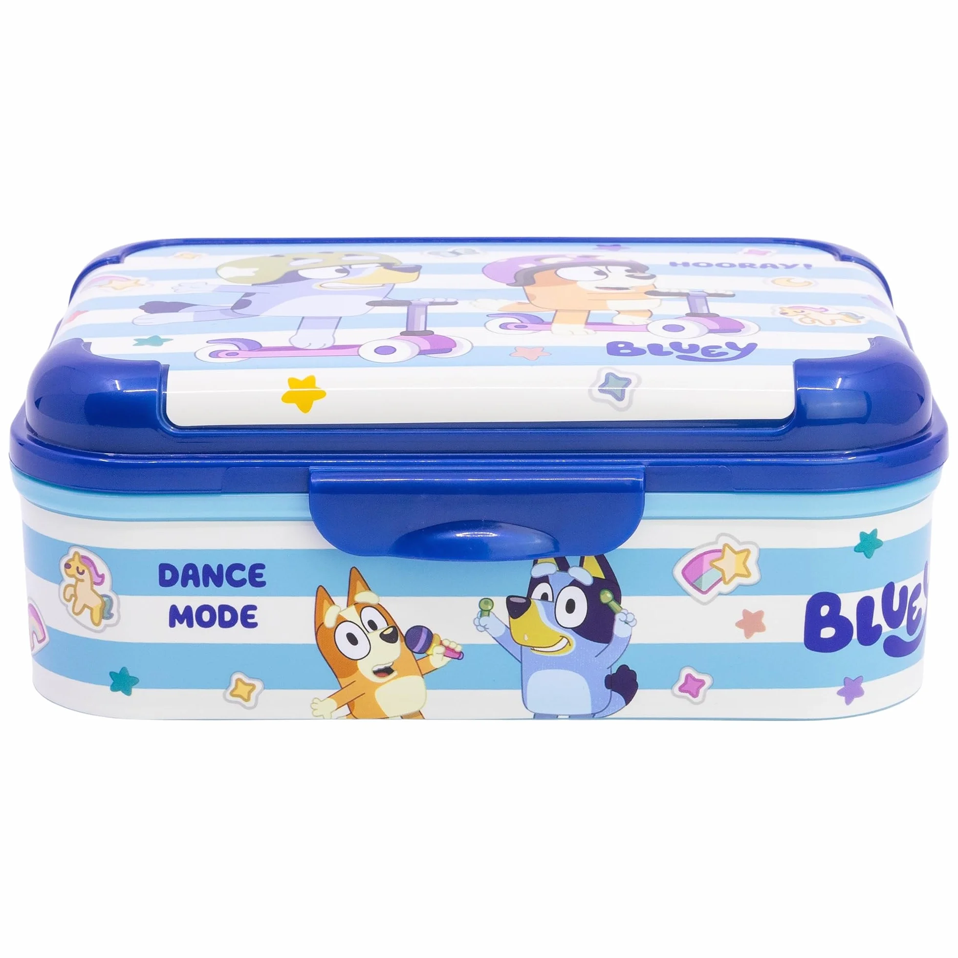 Eleganckie plastikowe pudełko na lunch dla dzieci Bluey
