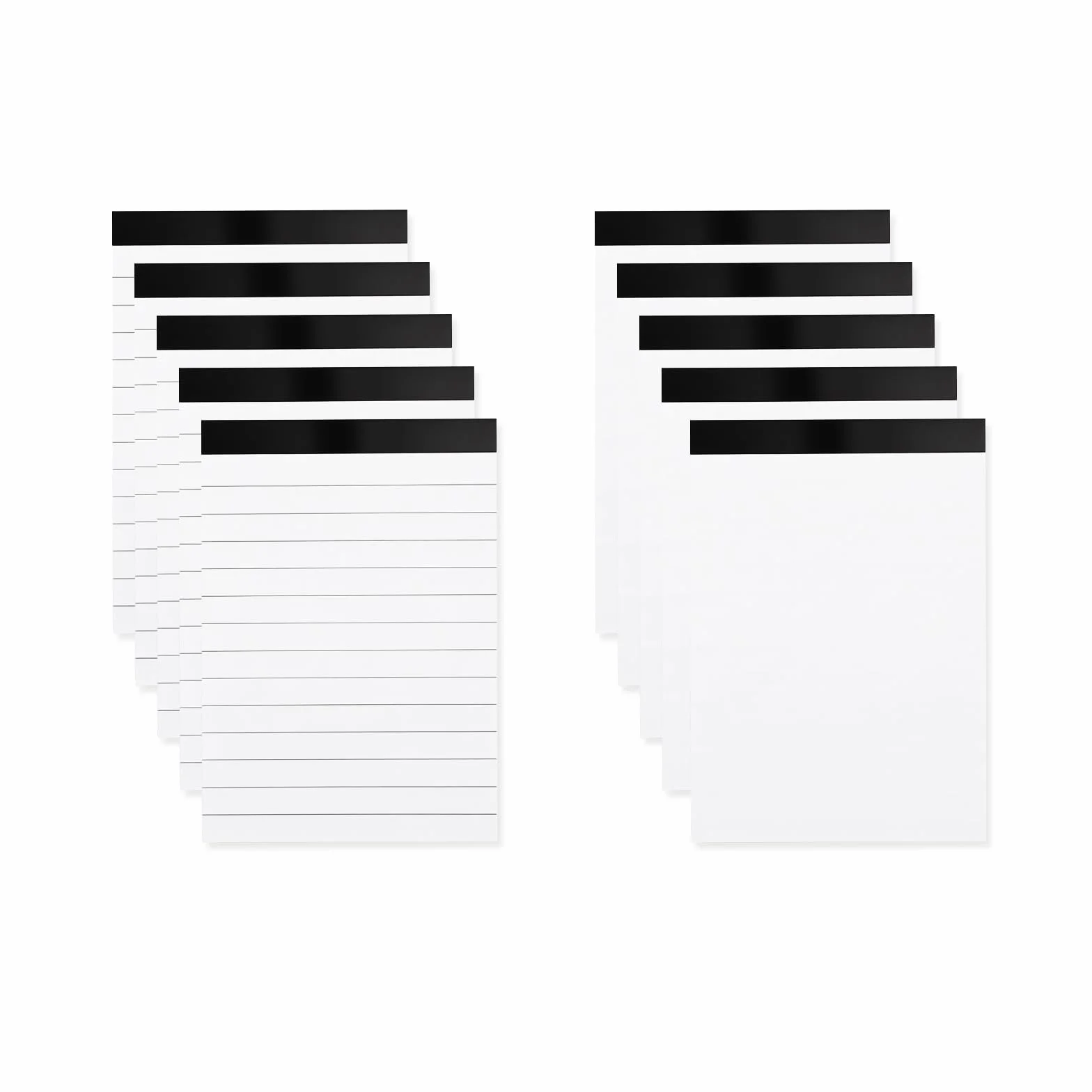 Notatniki A7 mini notesy w linie i puste 30 arkuszy zestaw 10 sztuk