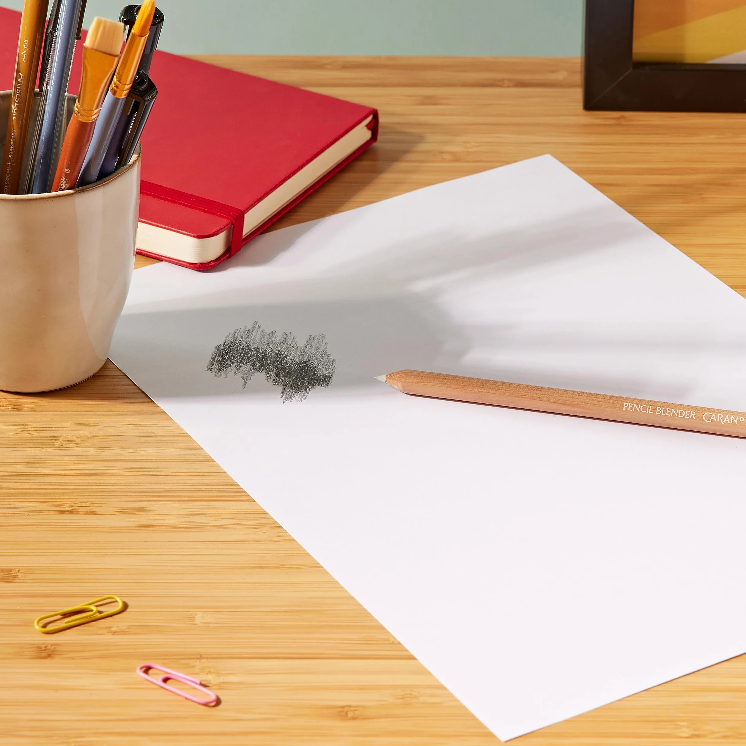 Caran d'Ache 0902.001 Luminance Blender drewniana oprawa, biała