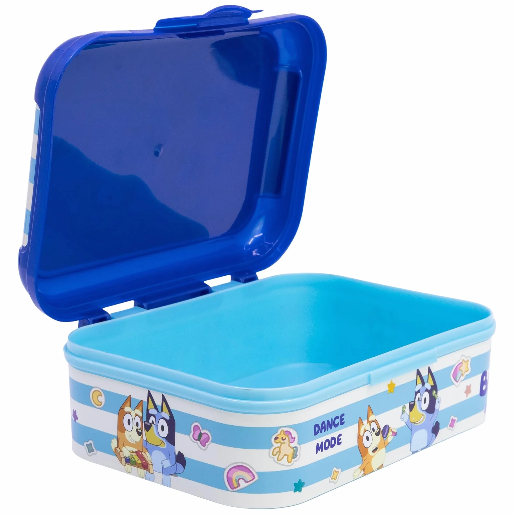 Eleganckie plastikowe pudełko na lunch dla dzieci Bluey