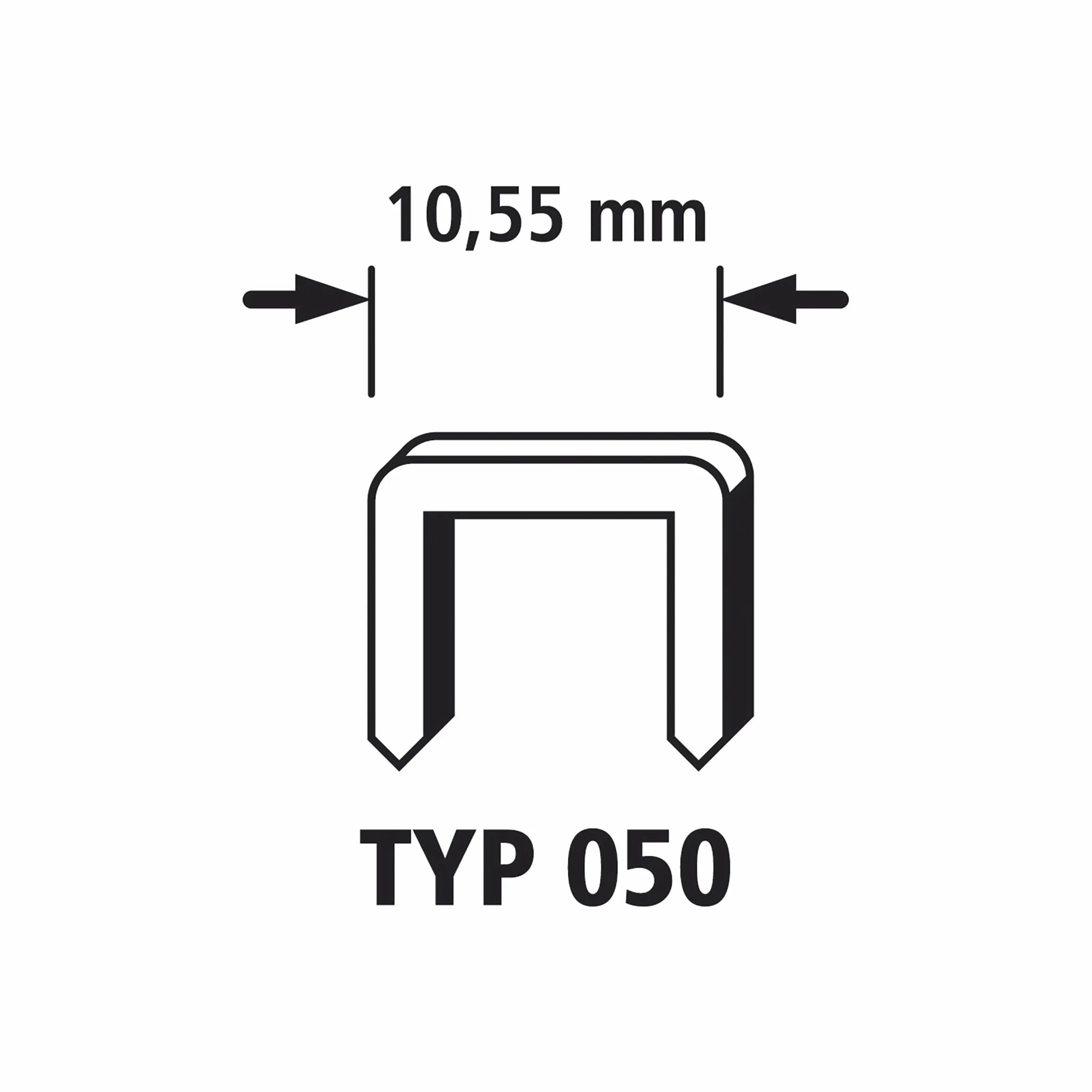 wolfcraft 7012000 zszywki typu 050 10 mm