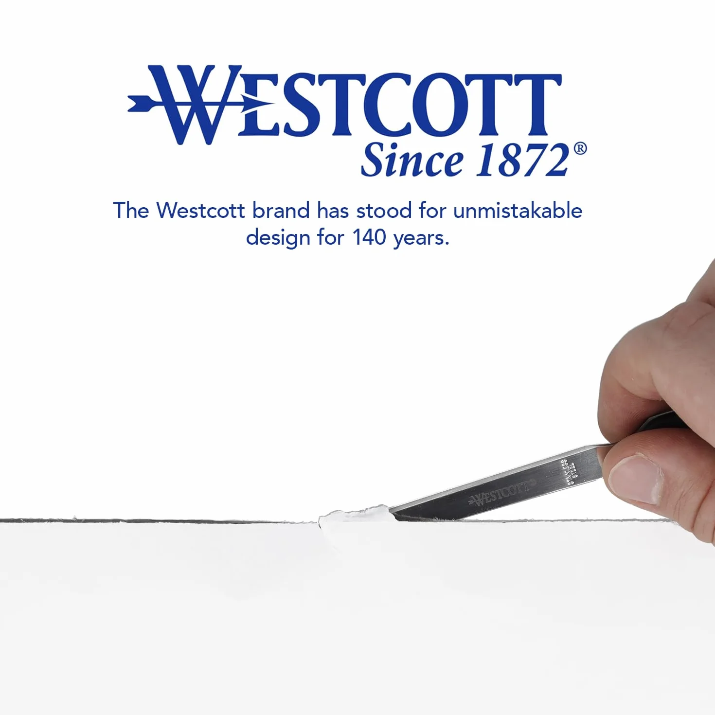 Westcott E-29692 00 Otwieracz do Listów, Czarny/Srebrny