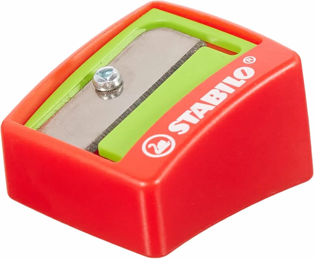 Temperówka do kredek STABILO woody 3-in-1 kolor czerwony/zielony
