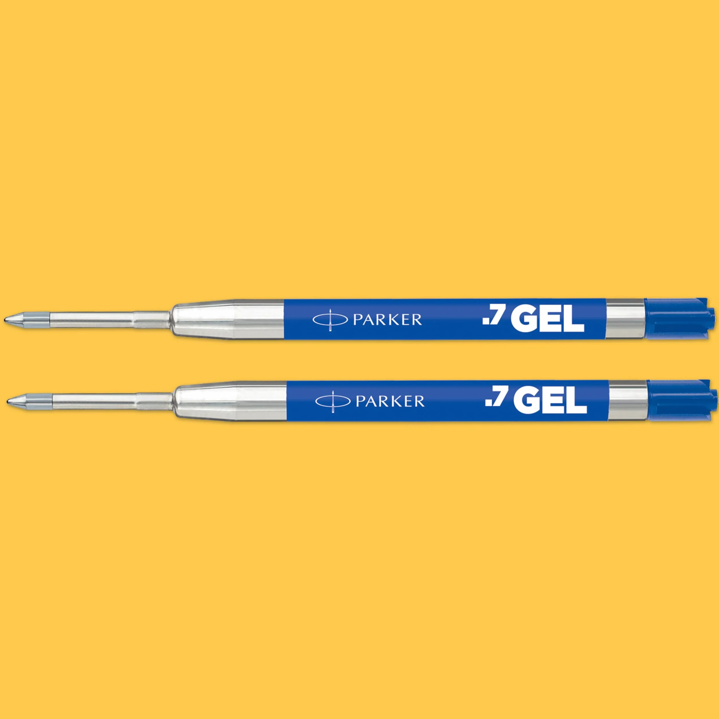 Parker 2136210 Wkłady do Długopisu, Niebieski, 2 sztuki