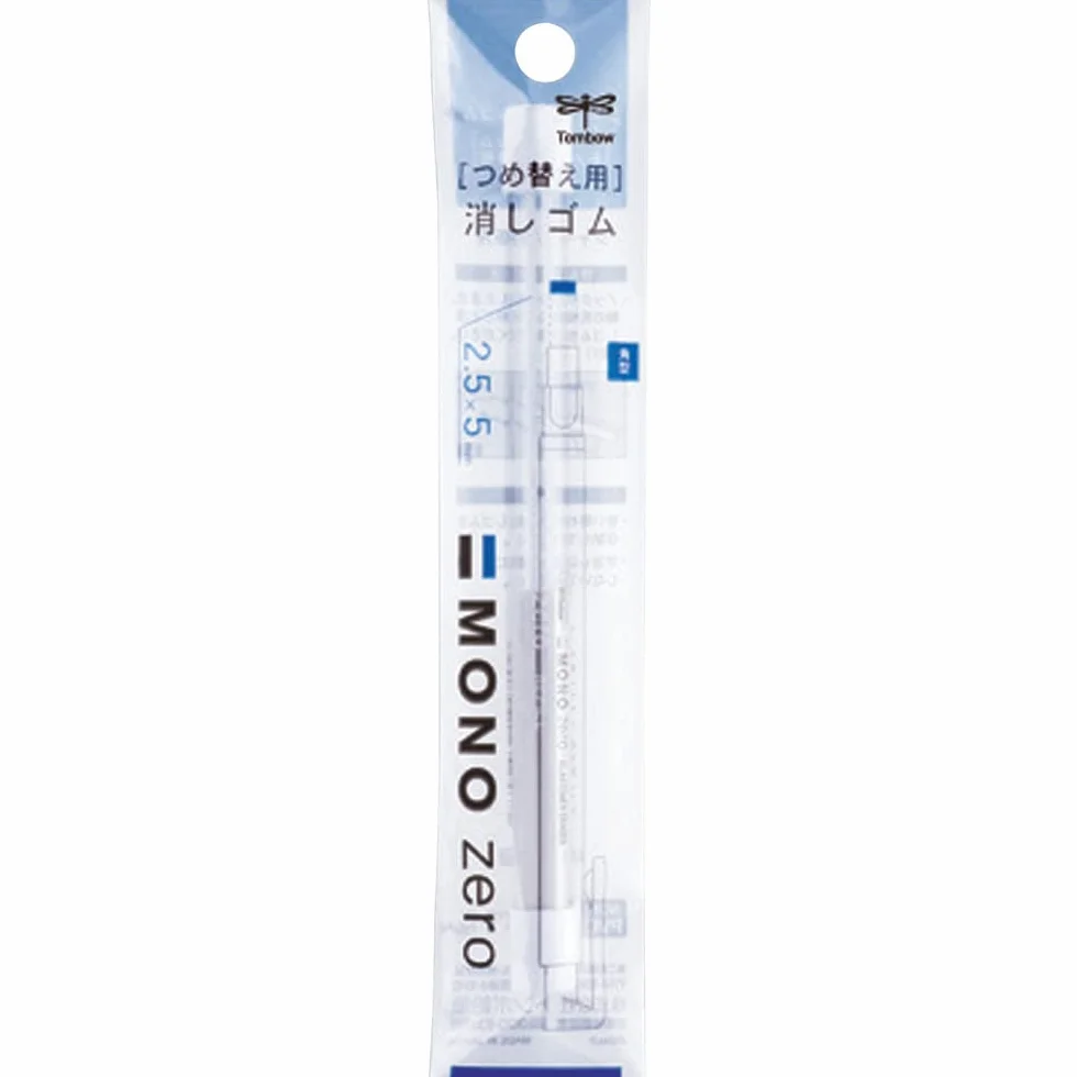 Tombow Wkład do gumki Mono Zero – 2,3 mm – prostokąt