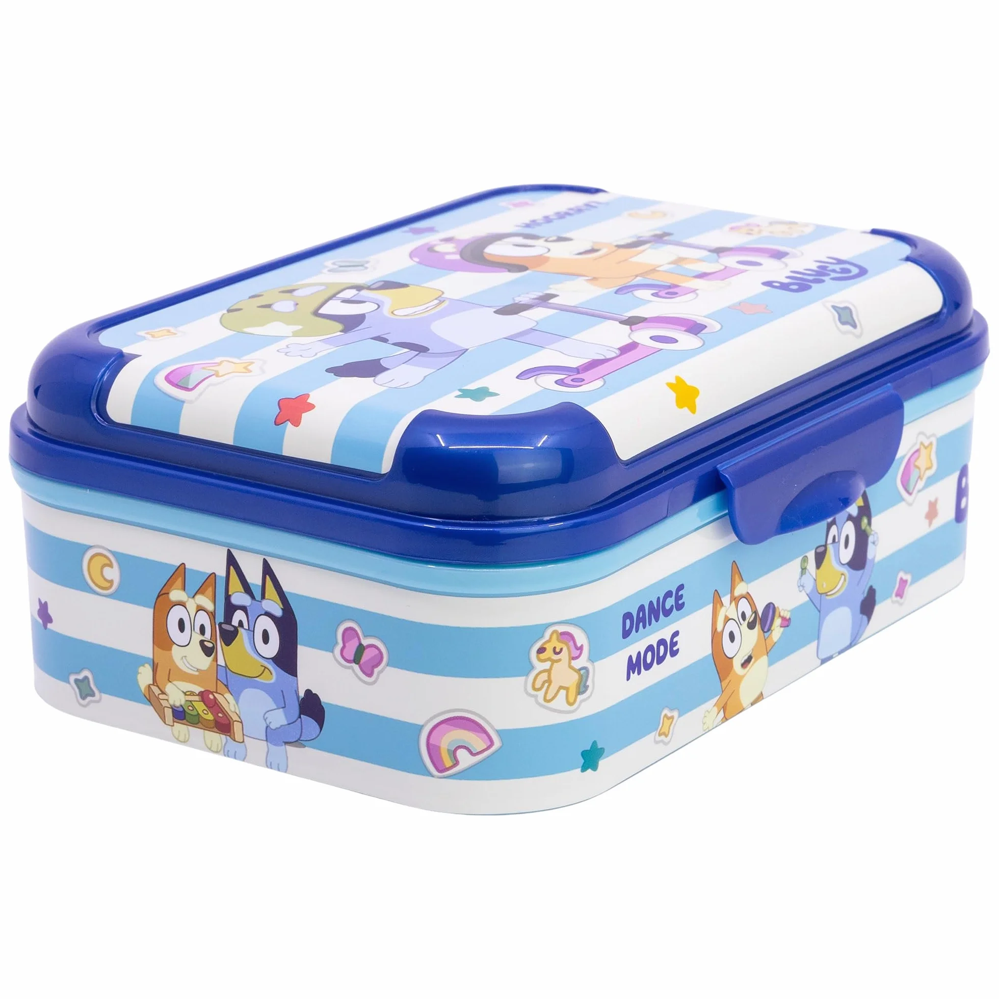 Eleganckie plastikowe pudełko na lunch dla dzieci Bluey