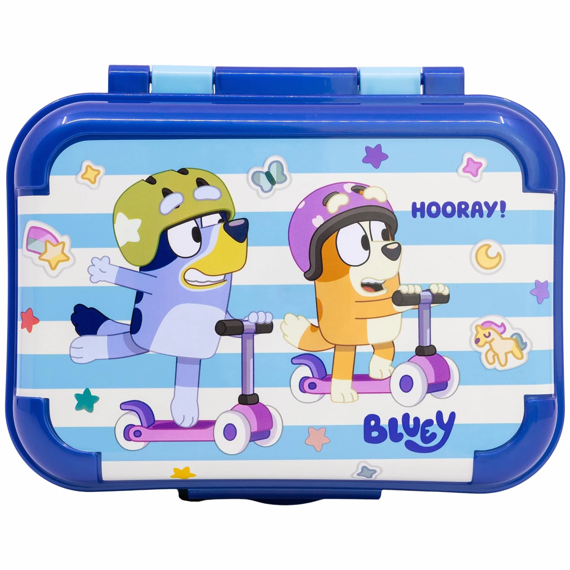 Eleganckie plastikowe pudełko na lunch dla dzieci Bluey