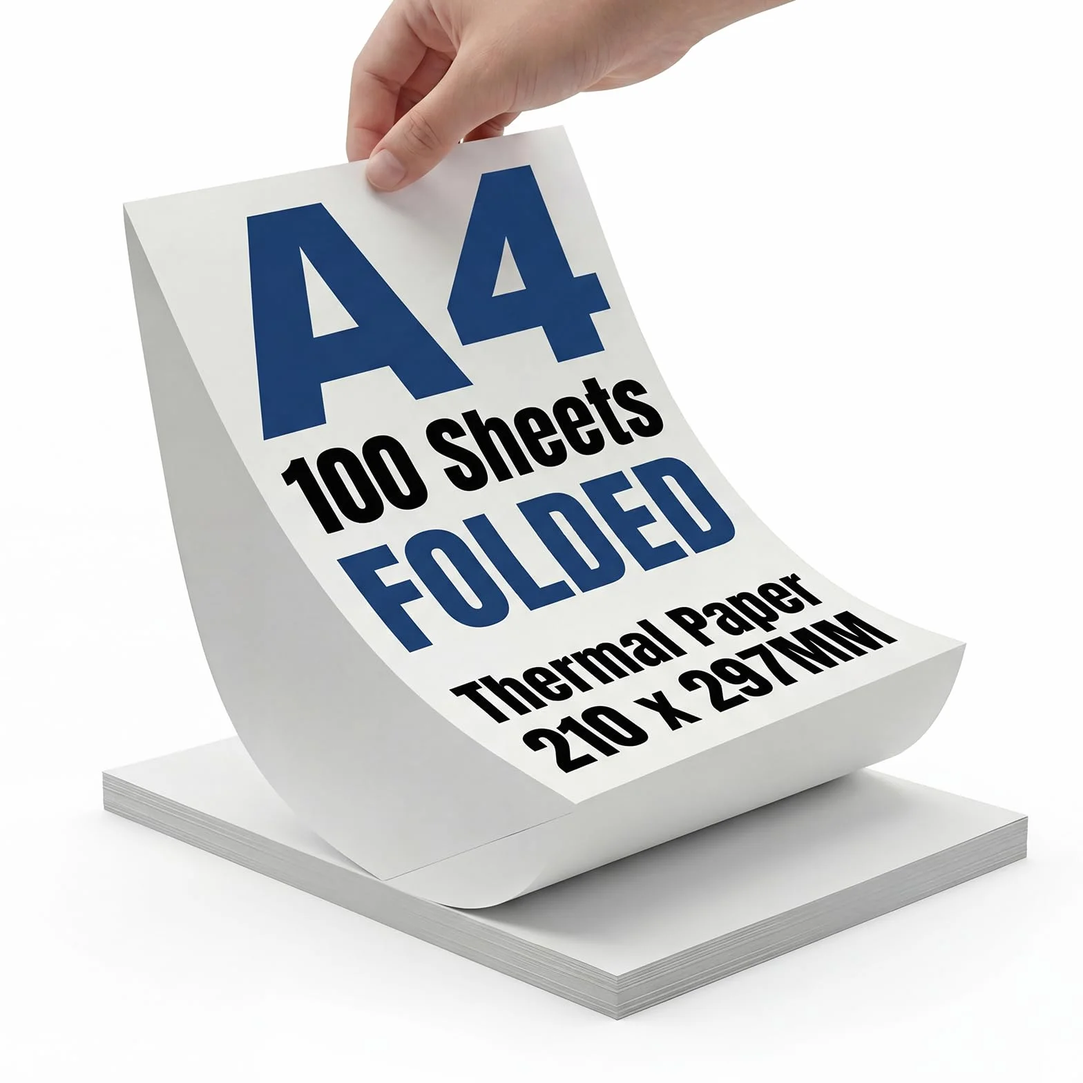 100 arkuszy papieru termicznego A4, kompatybilny z większością drukarek termicznych A4, szybkoschnący papier termiczny do dokumentów, stron internetowych, zdjęć