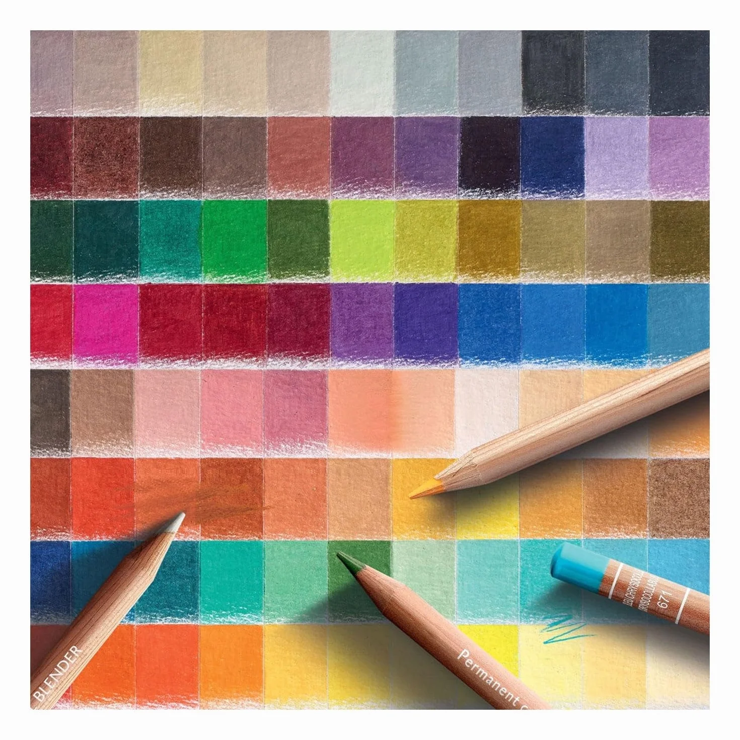 Caran d'Ache 0902.001 Luminance Blender drewniana oprawa, biała