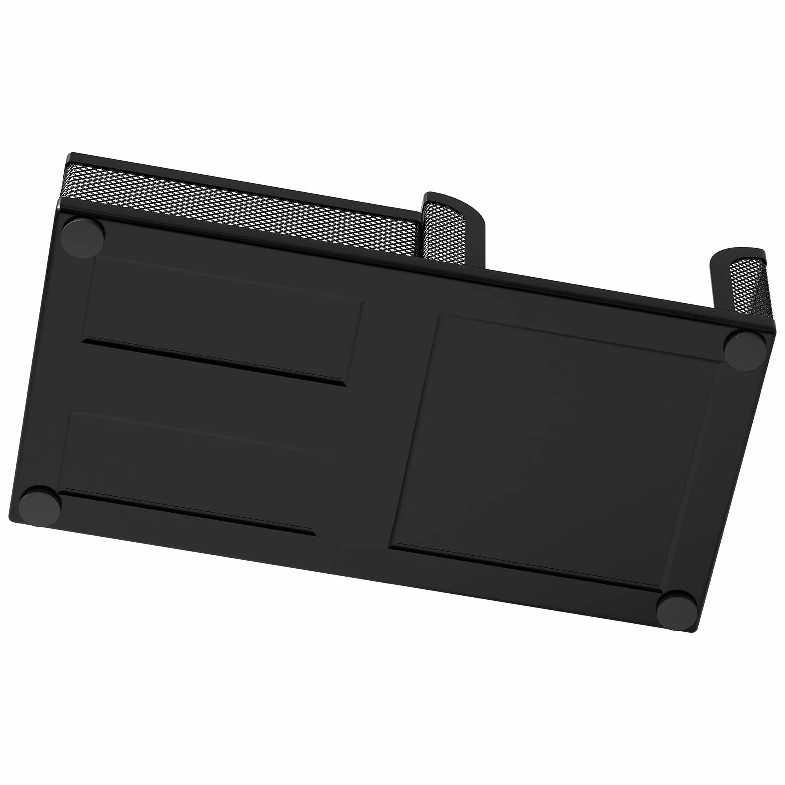 EasyPAG Biurkowy siatkowy organizer Wielofunkcyjny organizer na artykuły pa na biurko uchwyt na notatki klejone na biurku uchwyt na długopisy, czarny