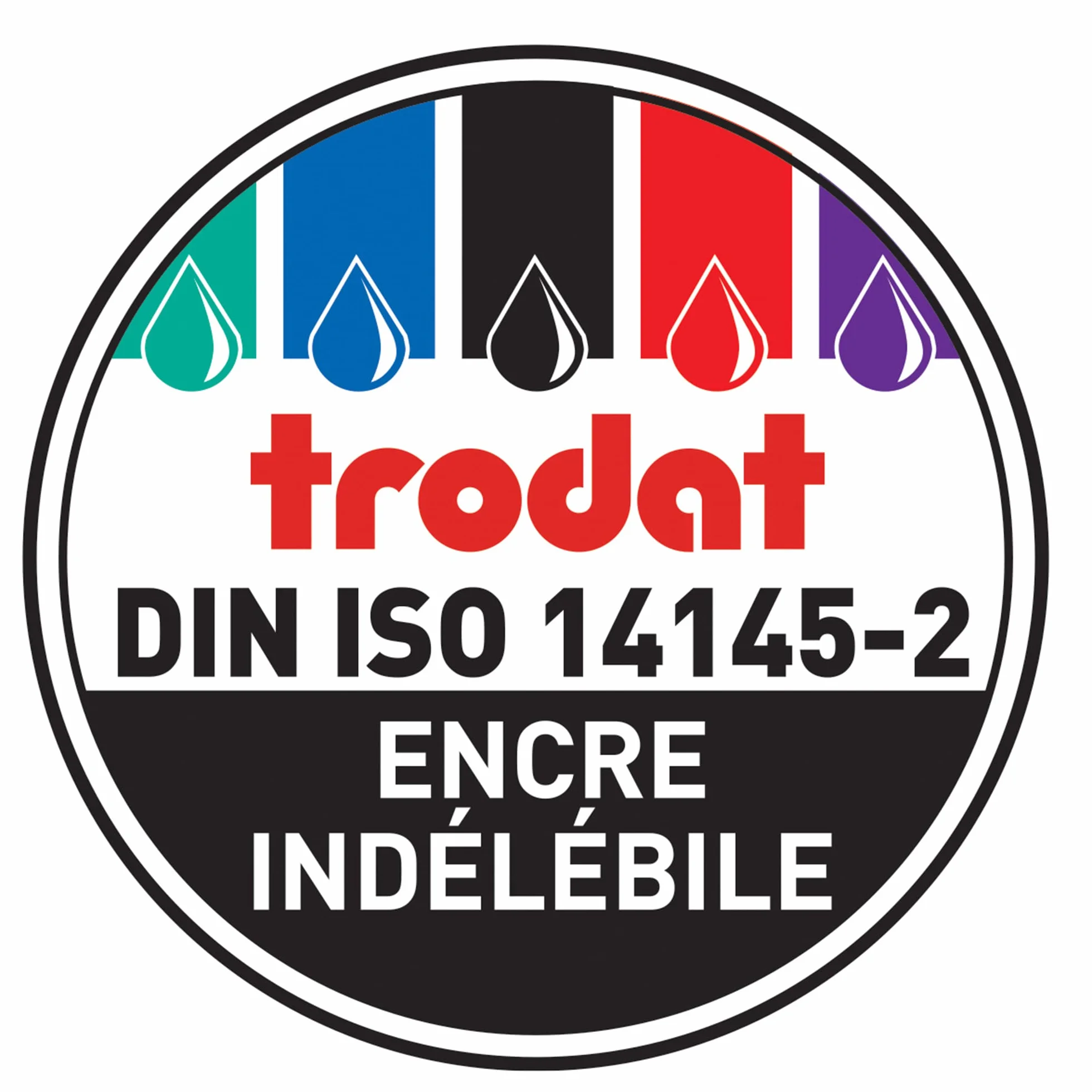 Trodat Printy 4810 Pieczątka Datownik, Czarny, 3,8 mm