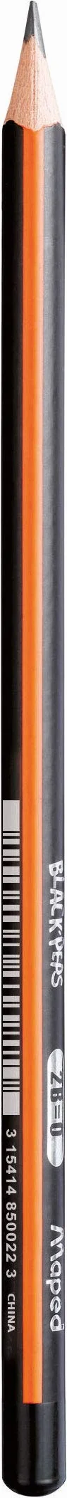 Maped 2B Black'Peps ołówek grafitowy (12 sztuk)