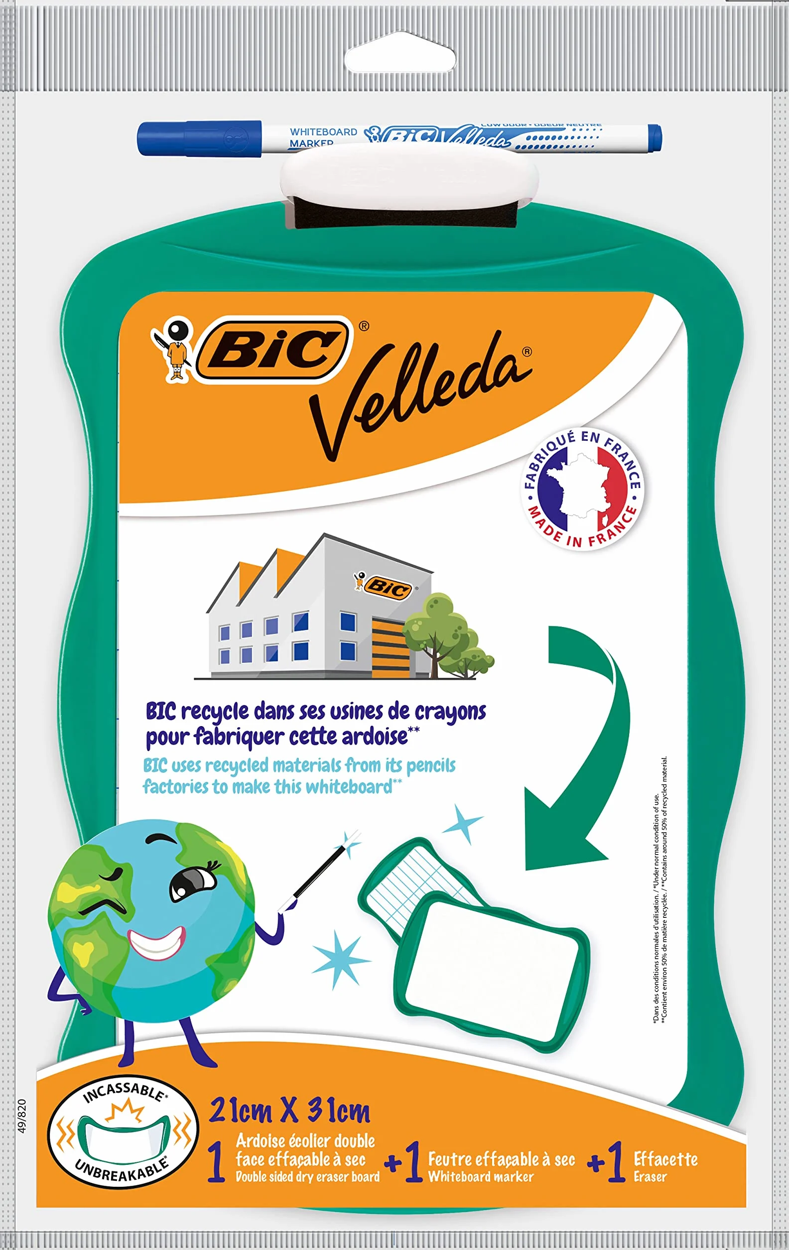 VEL RECYC 21X31+1721B+ERAS EU