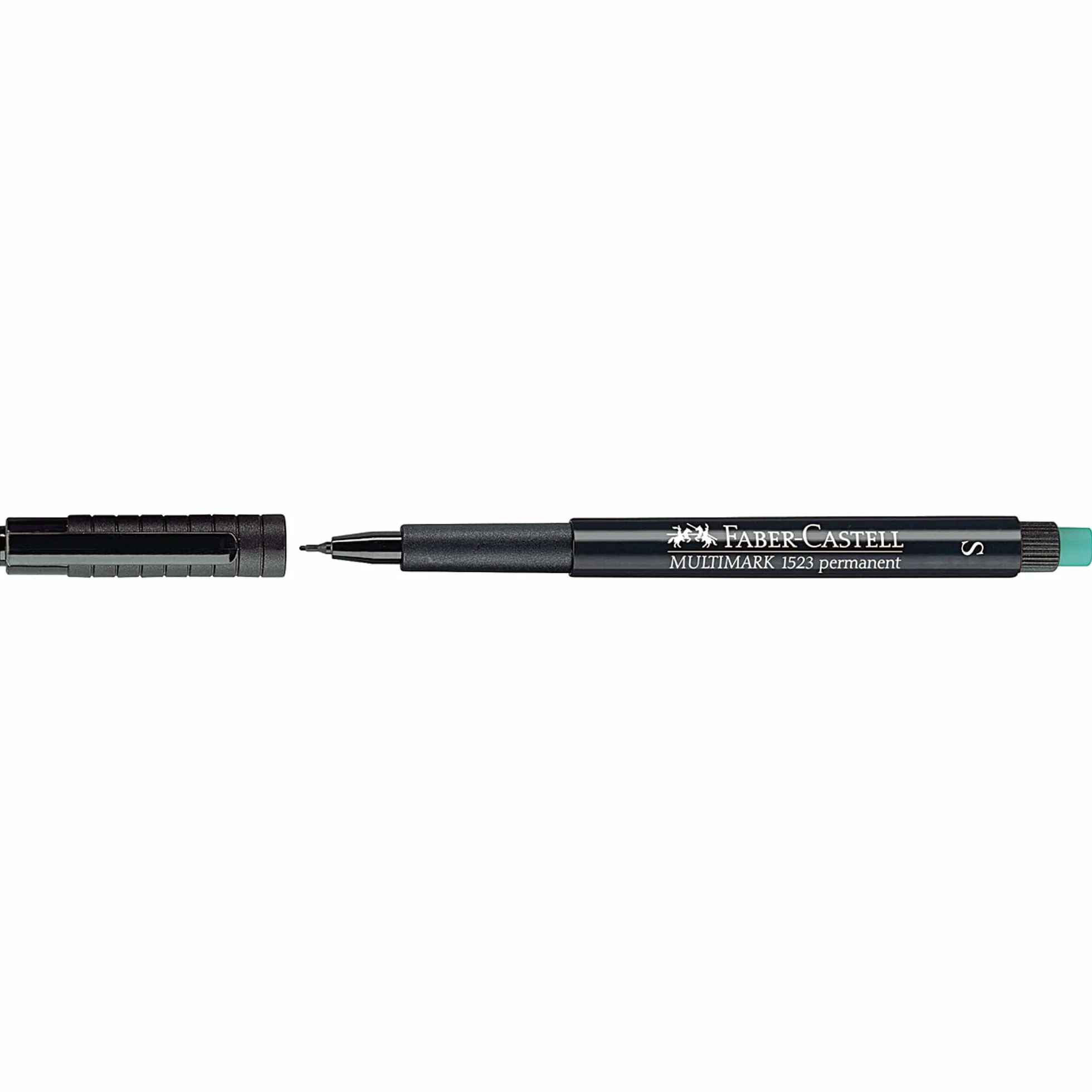 Faber-Castell 152399 Marker Permanentny, Czarny, S