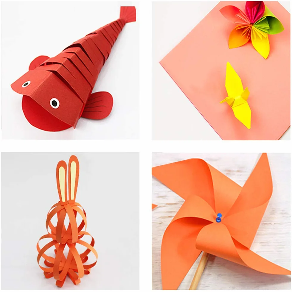 Kolorowy papier do kopiowania A4, 100 arkuszy kolorowego papieru do drukarek, zacięcie papieru A4, kolorowy papier, do majsterkowania, kartek okolicznościowych i obrazów